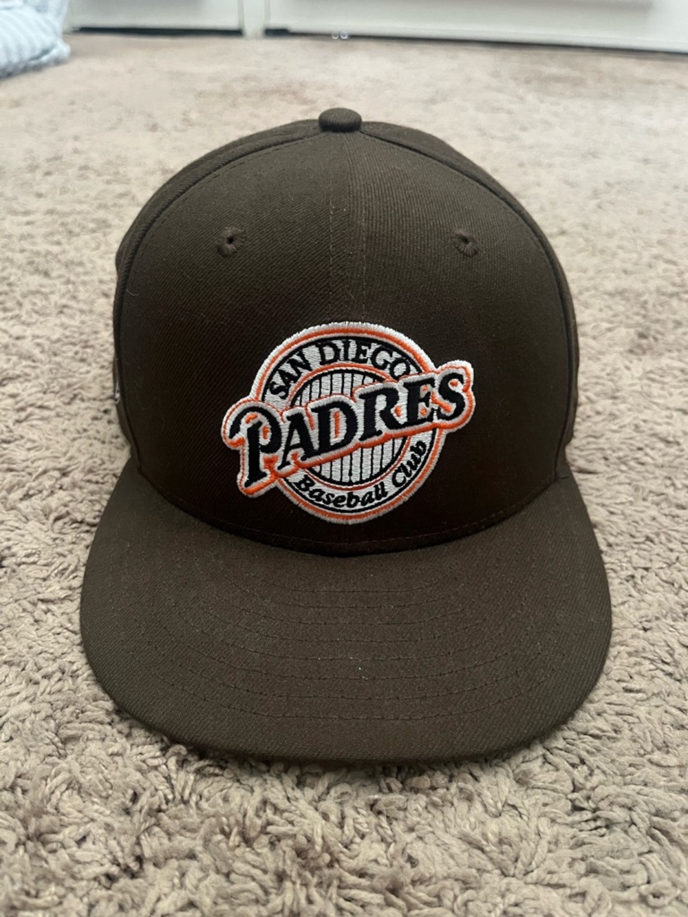 San Diego Padres New Era Brown 59FIFTY Fitted Cap